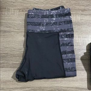 Curves and combat boots leggings.